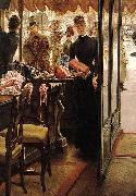 James Tissot The Shop Girl Spain oil painting artist
